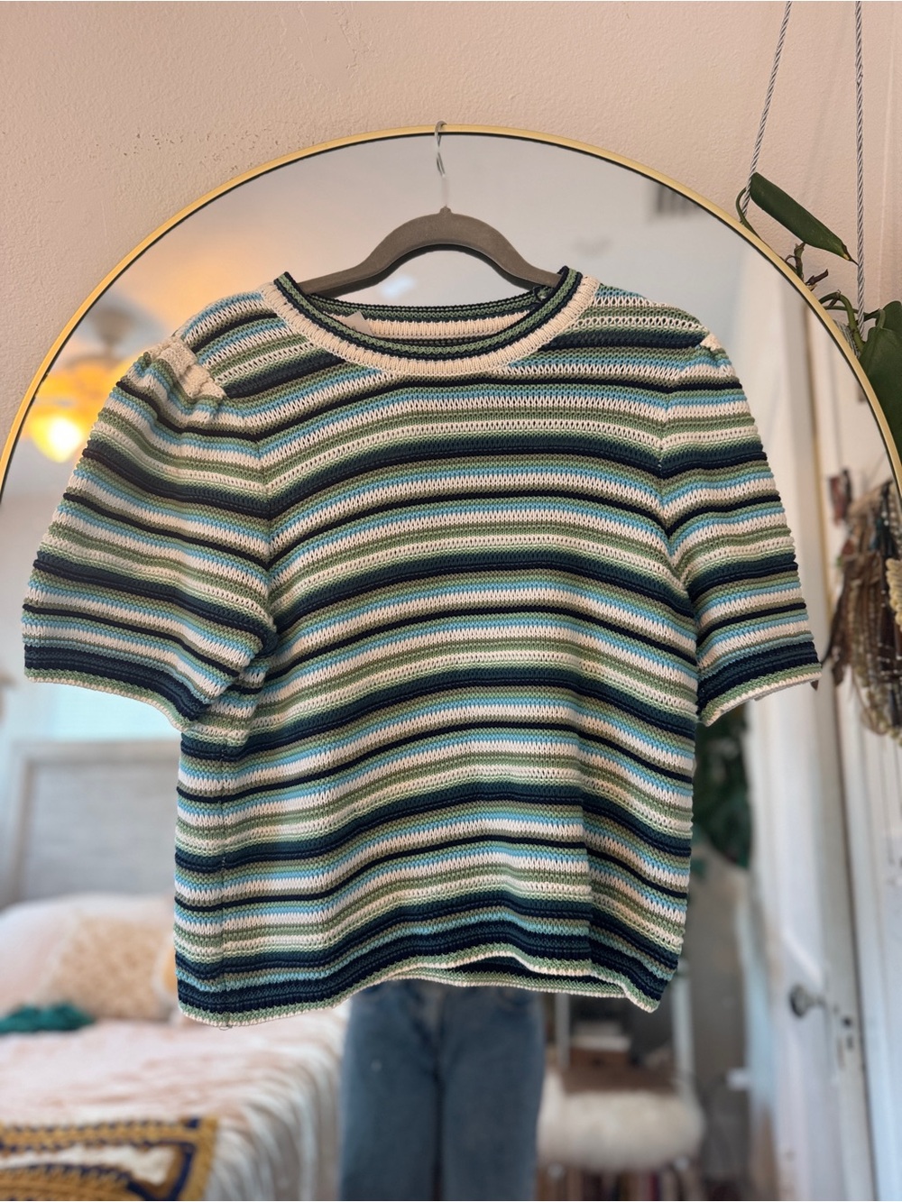 NWT Striped Knit Tee